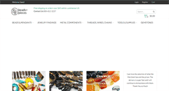 Desktop Screenshot of beadsandpieces.com